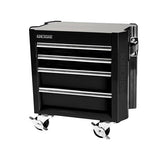 Kincrome CONTOUR® Mini Tool Trolley 4 Drawer 250mm (10") Black | K71024B